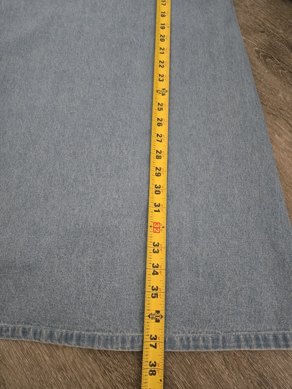 Vintage 90s Denim Mini Dress Butterfly Rhinestone Size Large - Picture 11 of 11